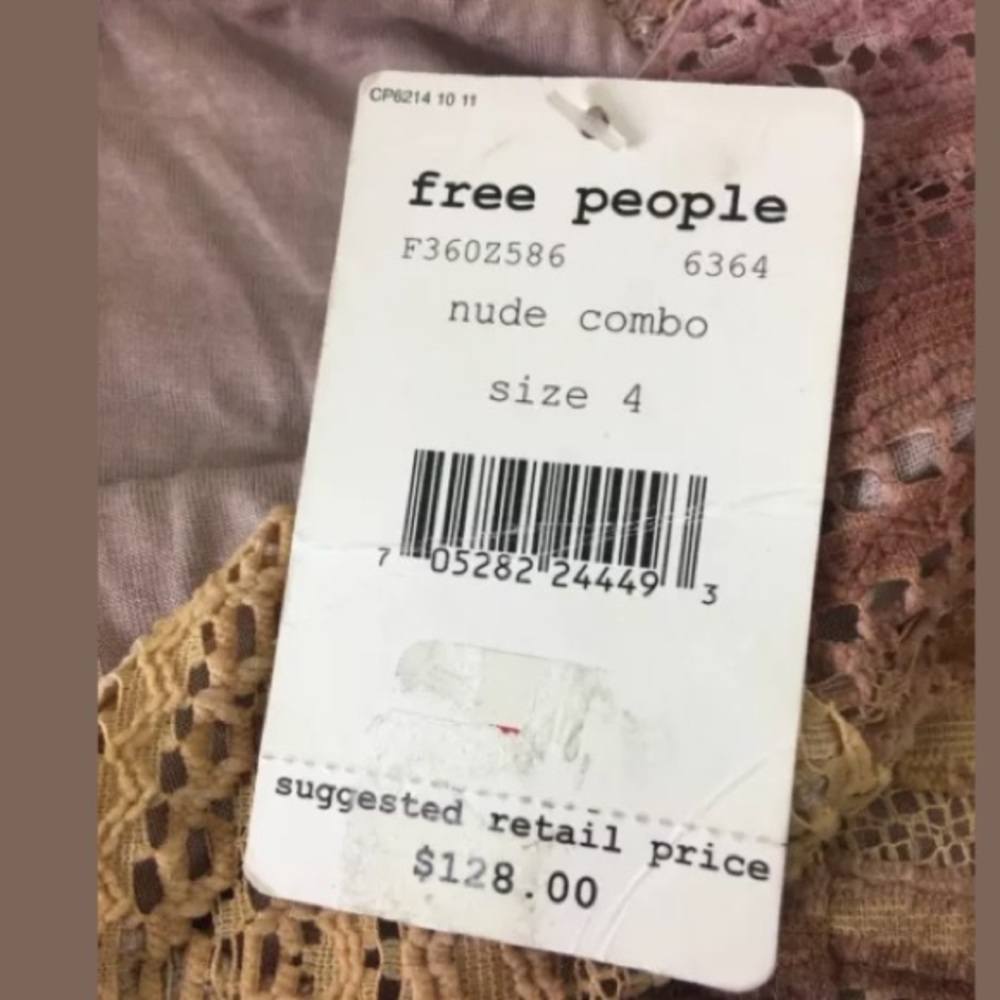 Free People NWT All you Ever Wanted Bodycon Dress - Picture 5 of 6
